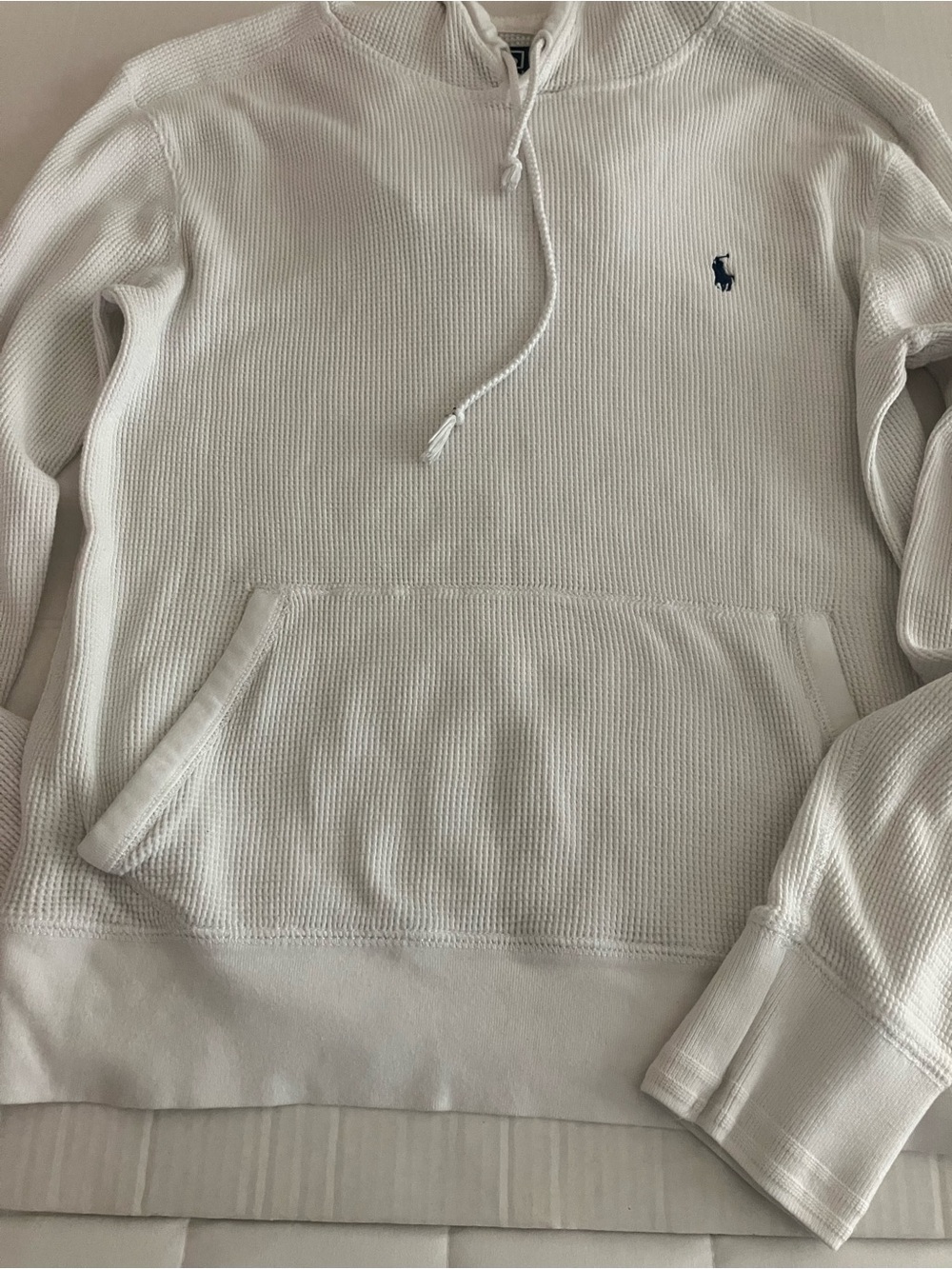Ralph Lauren White Hoodie - Picture 4 of 6